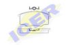 ICER 180448 Brake Pad Set, disc brake